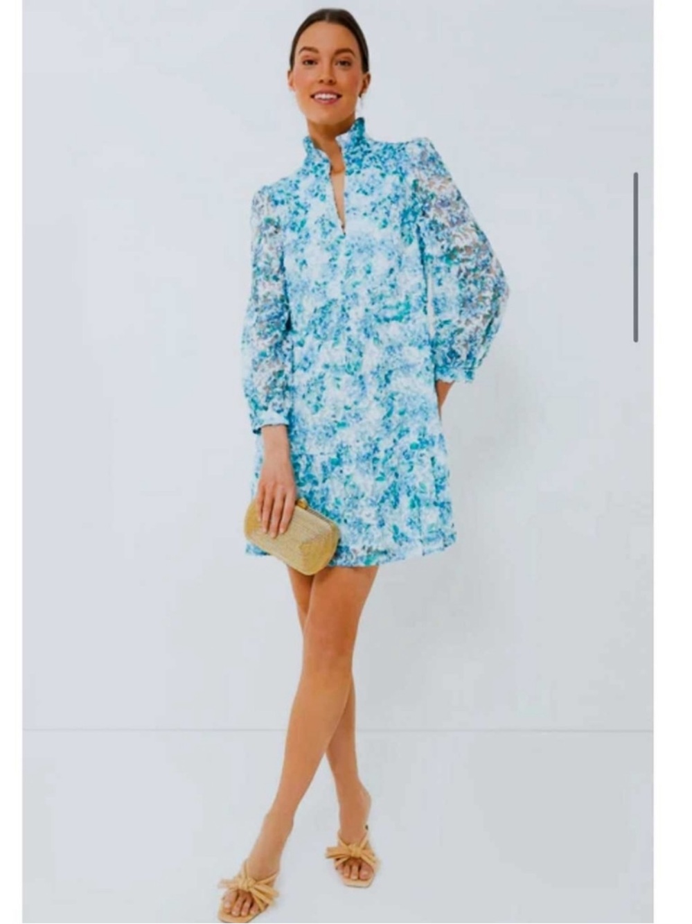 Tuckernuck Light Blue Dress with Logo Label - Picture 15 of 16